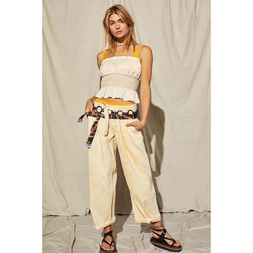 Free People Paloma Slouchy Jeans Size 26